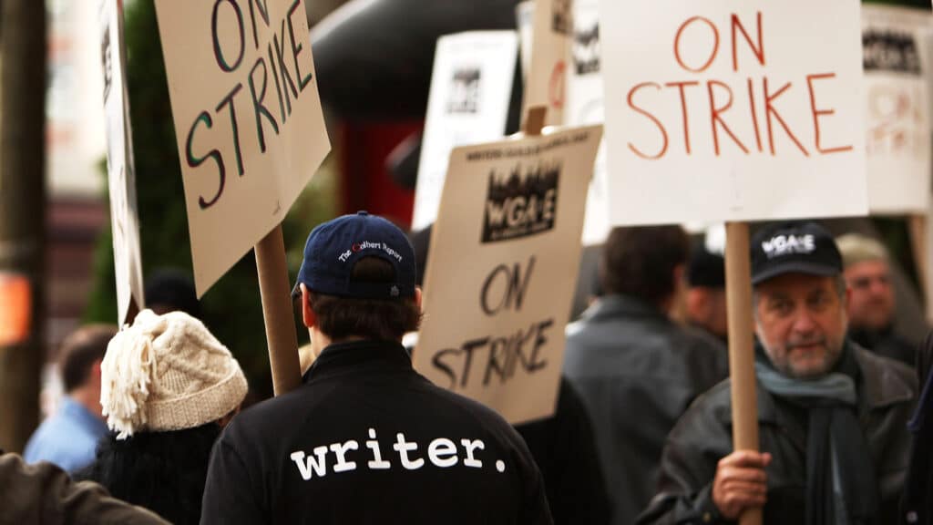 Writers Guild of America calls for a strike