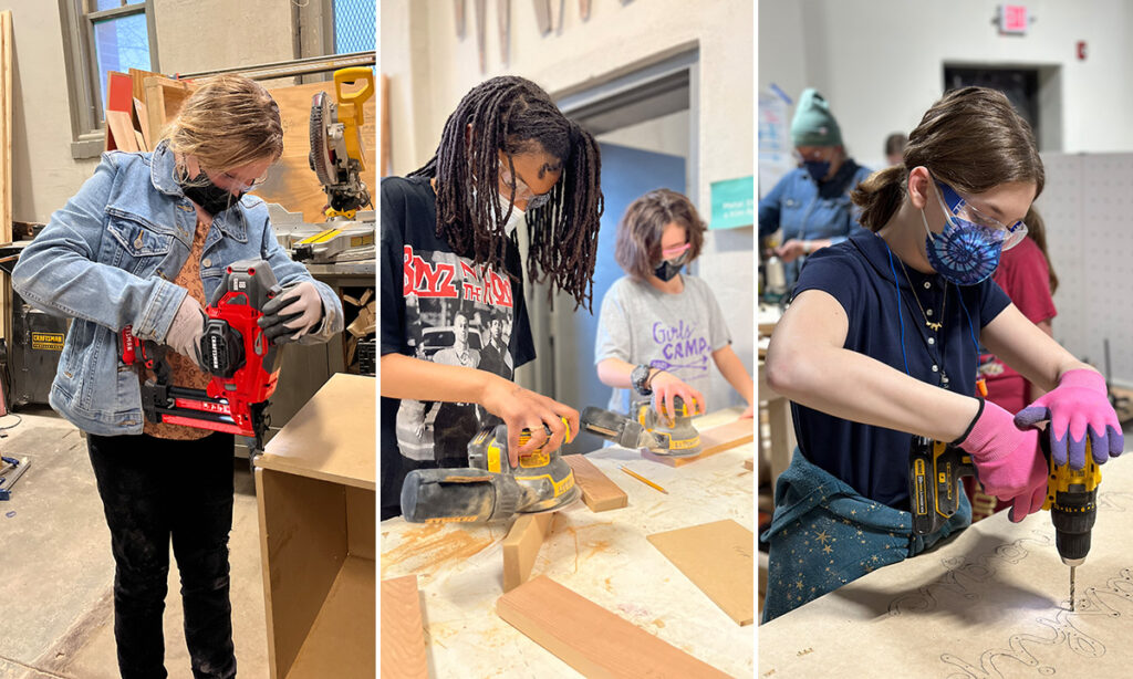 Reading, Writing, Woodworking: A St. Louis Hub for Teaching Girls Key Skills