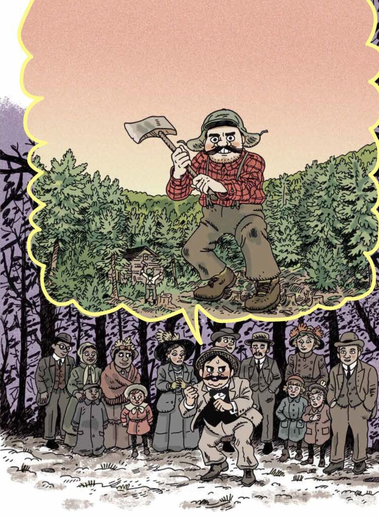 How One Adman Created the American Fantasy of Paul Bunyan