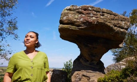 ‘Time to reflect’: writer in residence carves out inspiration at Brimham Rocks