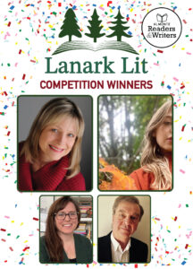 Celebrating the Winners of the inaugural Lanark Lit Writing Competition!